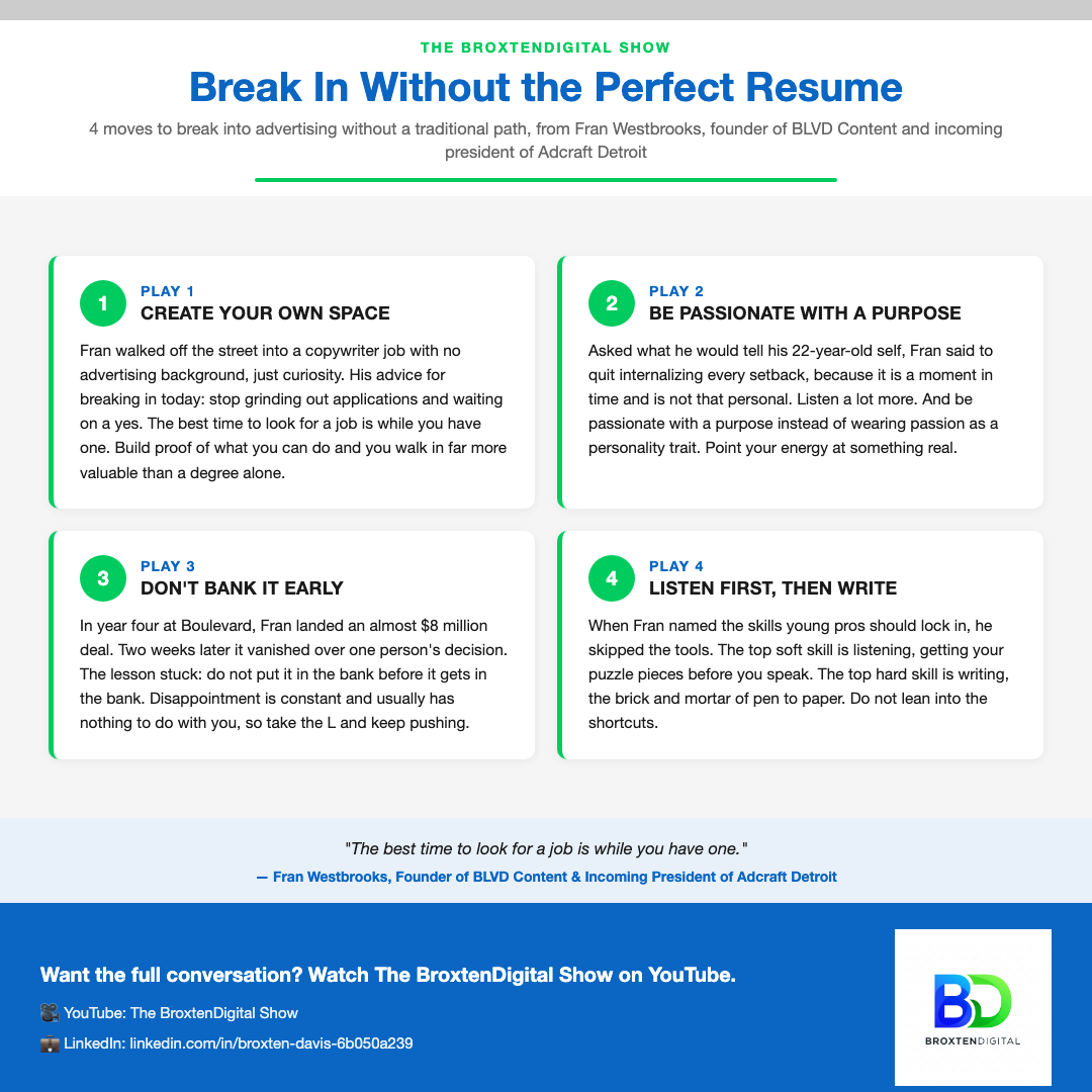 Break In Without the Perfect Resume preview